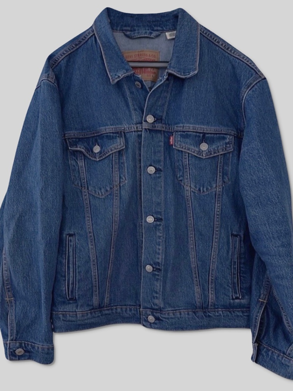 Levi's 723344216 Jean Jacket - NWT Mens Size XL Dark Wash - #46244-CL1